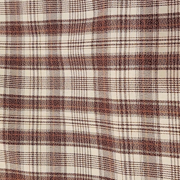 Shein brown plaid pants - Picture 6 of 9